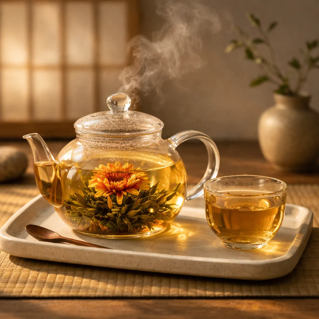 Premium tea selection